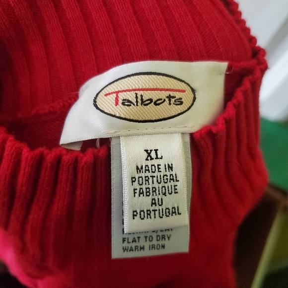 Talbots Red sweater - Picture 10 of 10